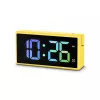 Sveglia digitale Hama Ibiza gialla LCD batteria USB
