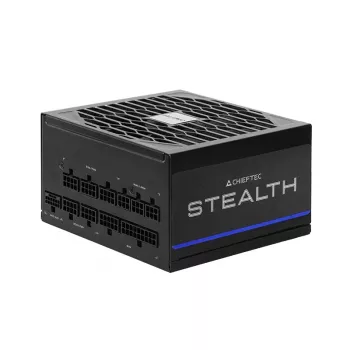 Alimentatore CHIEFTEC Stealth Vega M SPX-1000-FC 1000W 24-pin ATX 80 PLUS Platinum, ventola 135 mm, nero