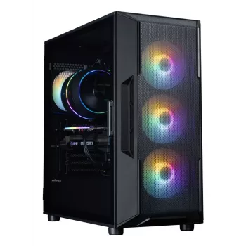 Case PC Mid-Tower ZALMAN I3 NEO V2, nero, 4 ventole RGB, supporto ATX/microATX