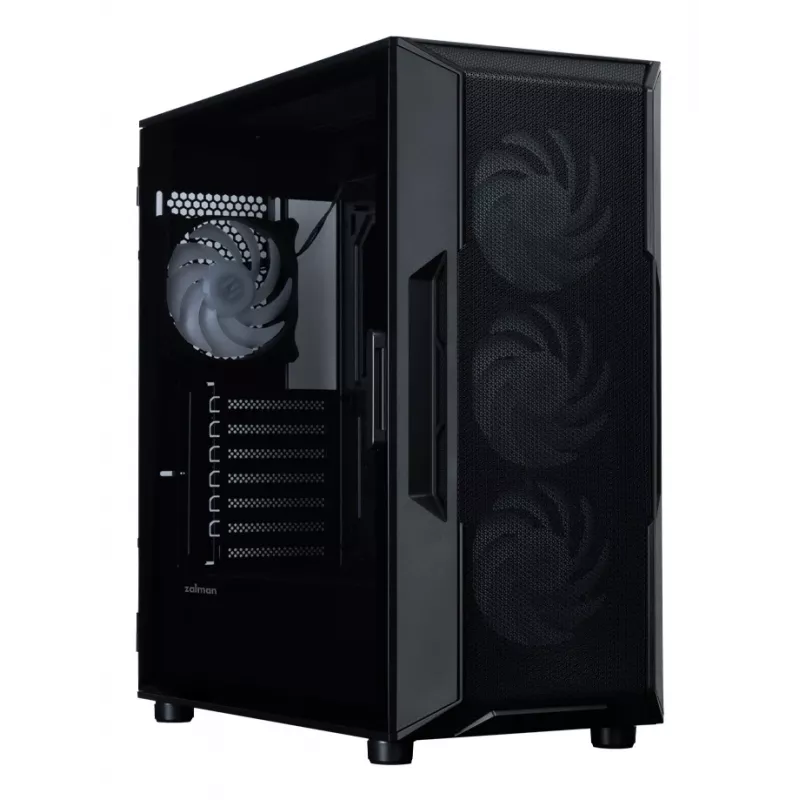 Case PC Mid-Tower ZALMAN I3 NEO V2, nero, 4 ventole RGB, supporto ATX/microATX
