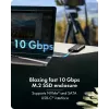 Accessorio: icybox IB-1827MCP-C31 adattatore dual-bay M.2 NVMe e SATA