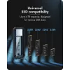 Accessorio: icybox IB-1827MCP-C31 adattatore dual-bay M.2 NVMe e SATA
