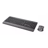 Tastiera e mouse Trust Trezo con RF Wireless universale QWERTY US English nero