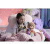 Mascotte interattiva in peluche Cobi Thready Bear – giocattolo attivato dal movimento con suoni e sensori