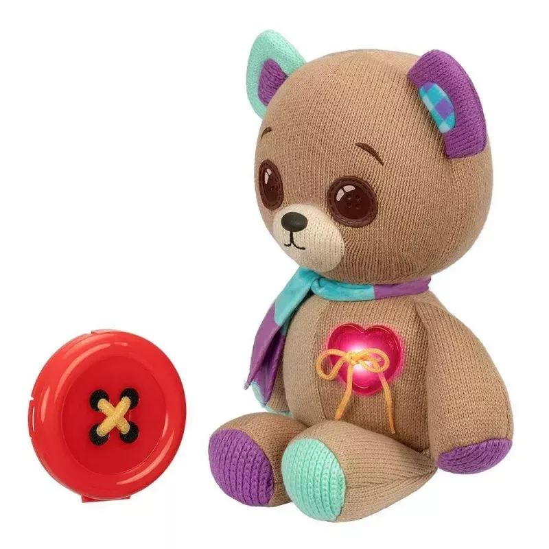 Mascotte interattiva in peluche Cobi Thready Bear – giocattolo attivato dal movimento con suoni e sensori