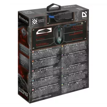 Mouse Defender GM-927 Sleipnir Optic 12800dpi 6P