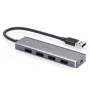 Hub USB UGREEN 50985 (4× USB 3.2 Gen 1 Type-A, 5 Gb/s, argento)