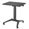 Tavolino portatile per laptop MACLEAN MC-453B con regolazione pneumatica in altezza, altezza max 109 cm, portata 8 kg