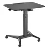 Tavolino portatile per laptop MACLEAN MC-453B con regolazione pneumatica in altezza, altezza max 109 cm, portata 8 kg