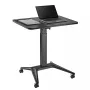 Tavolino portatile per laptop MACLEAN MC-453B con regolazione pneumatica in altezza, altezza max 109 cm, portata 8 kg