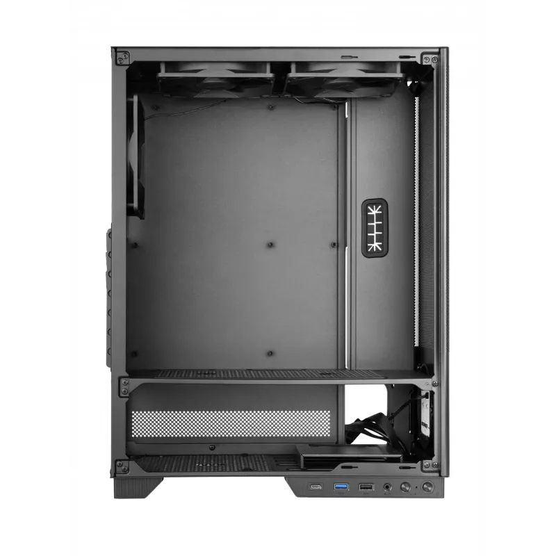 Case per computer Tacens 2SAGITTA20 Midi Tower, nero, 3 ventole da 120 mm