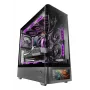 Case per PC TACENS Mars Gaming MCLCDPRO Midi Tower – nero, display IPS 7,2 pollici, alimentatore in basso, supporto ATX/Micro‑ATX/Mini‑ITX