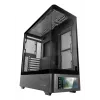 Case per PC TACENS Mars Gaming MCLCDPRO Midi Tower – nero, display IPS 7,2 pollici, alimentatore in basso, supporto ATX/Micro‑ATX/Mini‑ITX