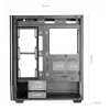 Case per PC TACENS Mars Gaming MCLCDPRO Midi Tower – nero, display IPS 7,2 pollici, alimentatore in basso, supporto ATX/Micro‑ATX/Mini‑ITX