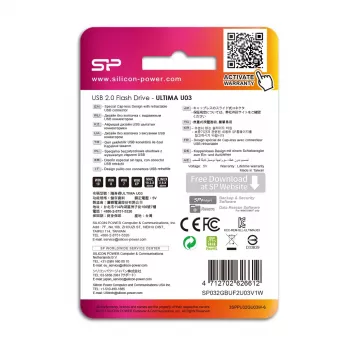 Chiavetta USB Silicon Power 32 GB USB Type-A 2.0 Ultima U03