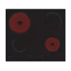 Piano cottura in ceramica da incasso CANDY CH64CCB/4U2 — 4 zone, comandi touch, 59×52 cm, nero