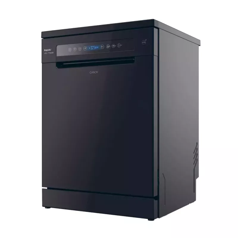 Lavastoviglie a libera installazione CANDY CF 5C6F0B — 15 coperti, 46 dB, full size (60 cm), nero