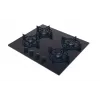 Candy CVW6BB Piano cottura Nero da incasso 59,5 cm Gas 4 zona/e
