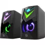Casse per PC DEFENDER J4 2.0 6W LED USB, 3,5 mm, 90–20000 Hz, nero