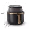 Philips Series 3000 NA342/00 friggitrice ad aria, 2000 W, nera