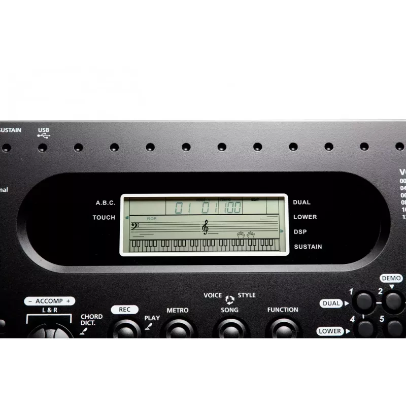 Tastiera Kurzweil KP70 tastiera digitale 61 tasti, nera