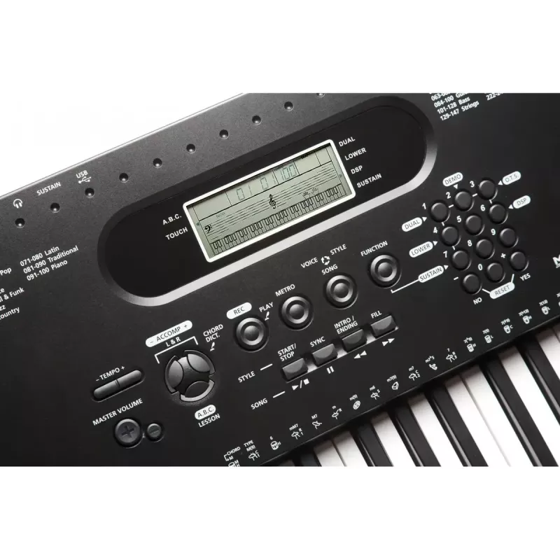 Tastiera Kurzweil KP70 tastiera digitale 61 tasti, nera