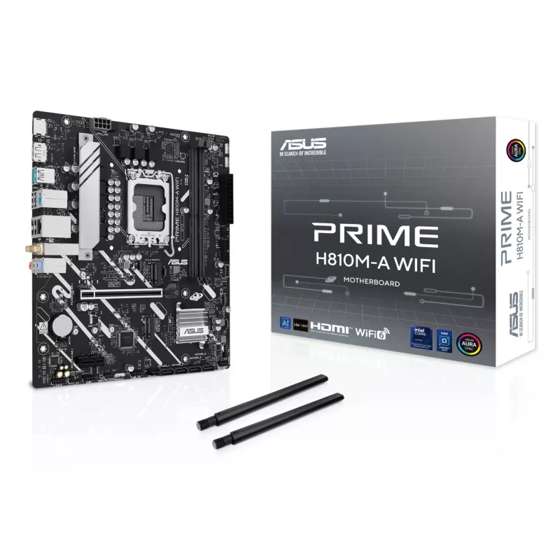ASUS PRIME H810M-A WIFI Intel H810 LGA 1851 (Socket V1) micro ATX
