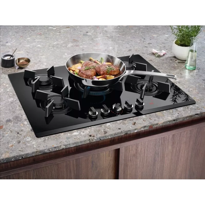 Electrolux KGG75362K nero da incasso 75 cm gas 5 zone