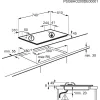 Electrolux KGG75362K nero da incasso 75 cm gas 5 zone