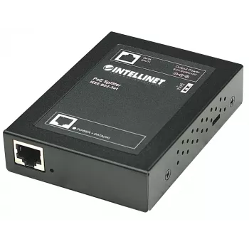 Splitter Power over Ethernet (PoE+) Intellinet, IEEE802.3at, tensione di uscita 5, 7.5, 9 o 12 V DC