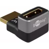Adattatore per cavo video Goobay 72009 HDMI Type-A standard nero argento