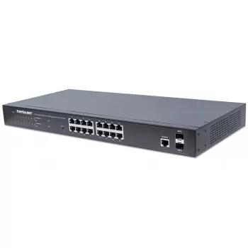 Switch gestito Intellinet 16 porte Gigabit Ethernet PoE+