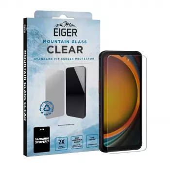 Protezione display EIGER EGSP00958 Samsung Galaxy Xcover7 vetro temperato infrangibile antigraffio antiurto