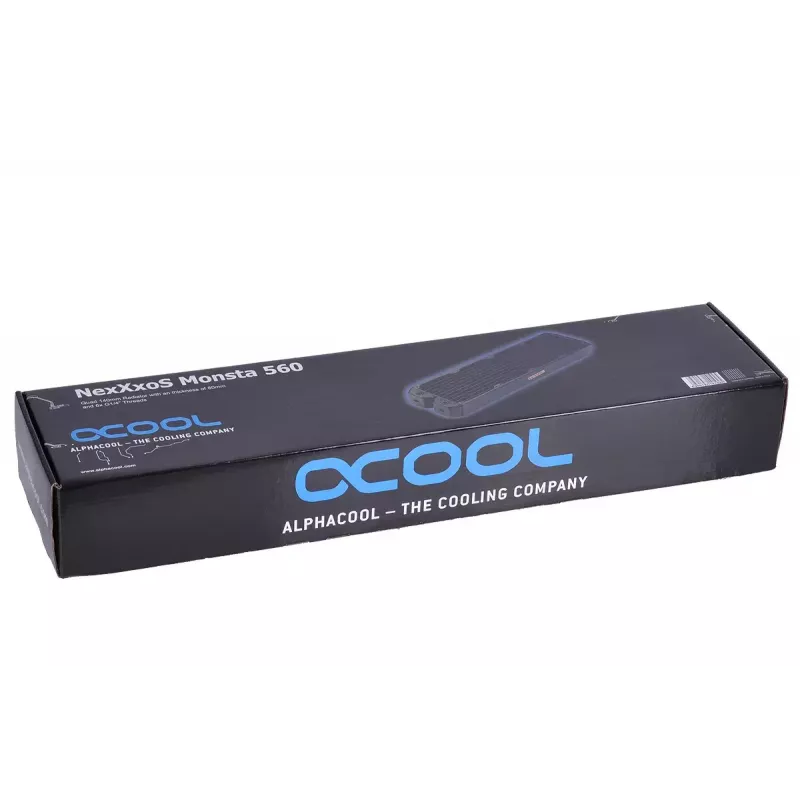 Alphacool NexXxoS Monsta 560 14192 radiatore 560 mm, nero