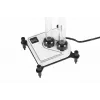 Water block Alphacool Core 1 Aurora ottone rame nichel trasparente bianco 72mm