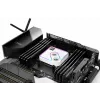 Water block Alphacool Core 1 Aurora ottone rame nichel trasparente bianco 72mm
