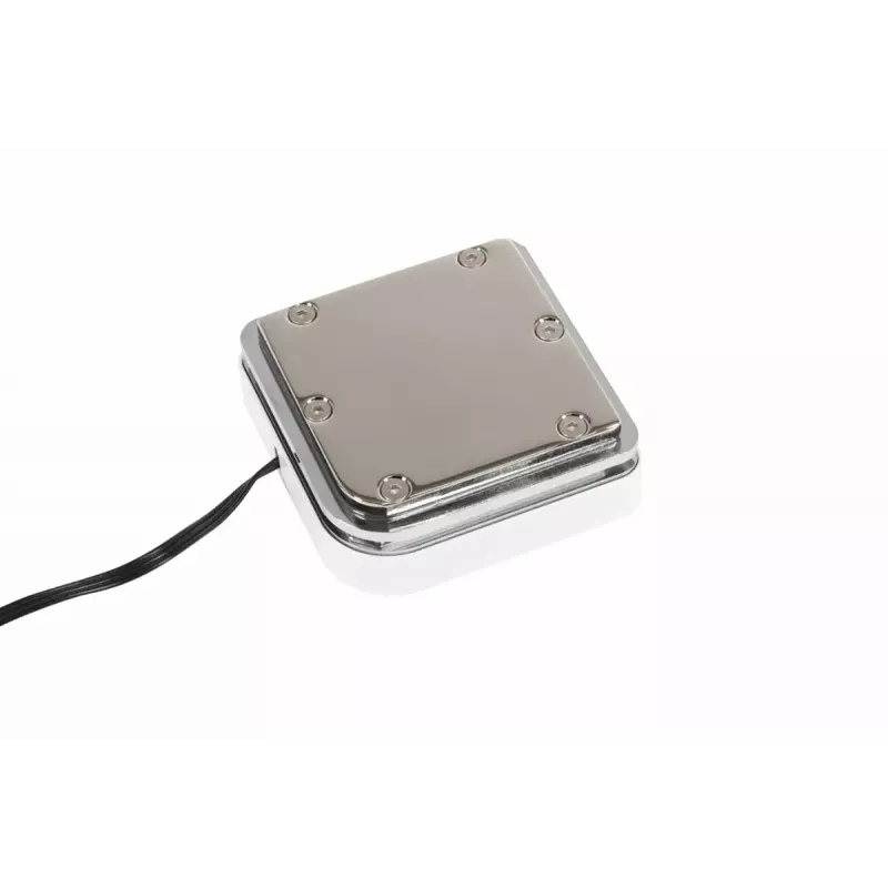 Water block Alphacool Core 1 Aurora ottone rame nichel trasparente bianco 72mm