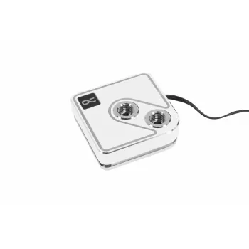 Water block Alphacool Core 1 Aurora ottone rame nichel trasparente bianco 72mm