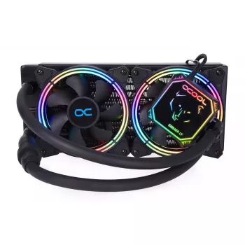 Dissipatore liquido All-in-One Alphacool Eisbaer Aurora LT240 12 cm nero