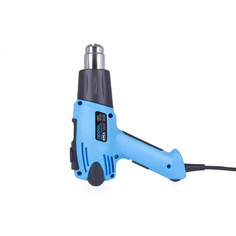Pistola ad aria calda Alphacool 10178 650 °C 2000 W nero blu