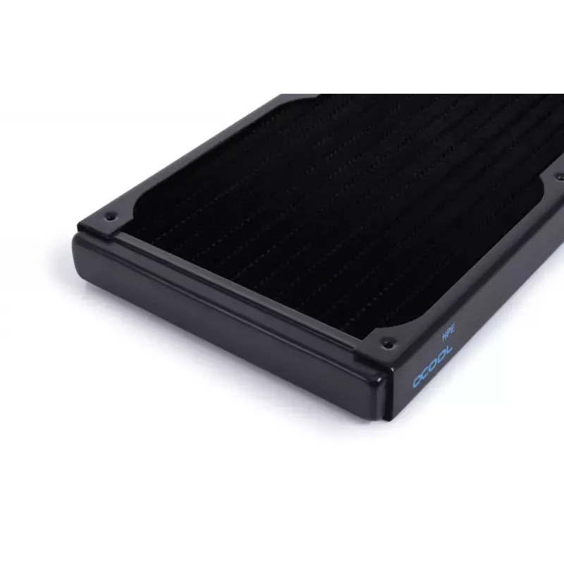 Radiatore Alphacool 14435 ottone rame acciaio inox nero 120 mm