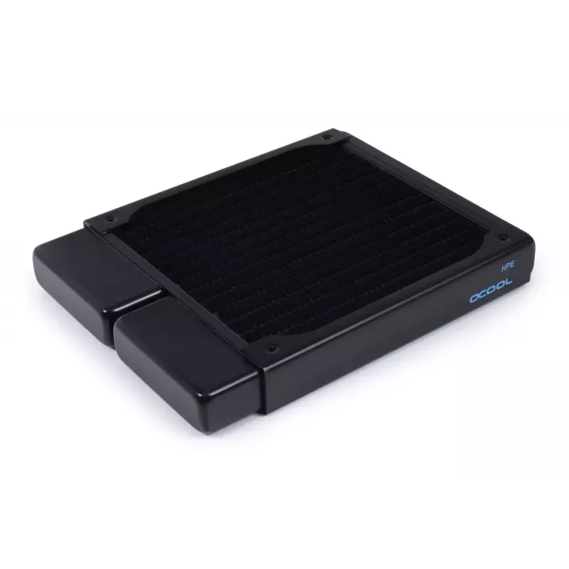 Radiatore Alphacool 14435 ottone rame acciaio inox nero 120 mm