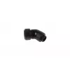 Alphacool Eiszapfen 17407 Raccordo per Hard Tube girevole a 45 gradi, G1/4 maschio a 13 mm DE, nero intenso