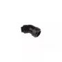 Alphacool Eiszapfen 17407 Raccordo per Hard Tube girevole a 45 gradi, G1/4 maschio a 13 mm DE, nero intenso