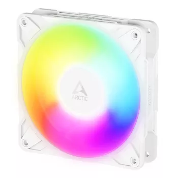 ARCTIC Freezer P12 Pro Reverse A-RGB (bianco) - confezione da 3 - ventole A-RGB PWM 120 mm con distributore di cavi
