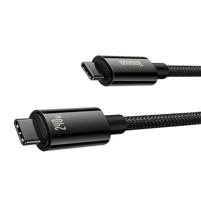 Cavo USB-C a USB-C Baseus Tungsten Gold 240W 3m