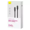 Cavo USB-C a USB-C Baseus Tungsten Gold 240W 3m
