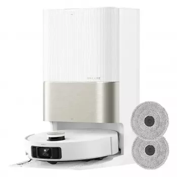 Dreame X50 Ultra Complete nero, acciaio inox, bianco