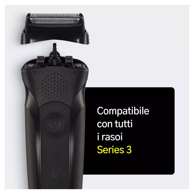 Braun Series 3 21B cartuccia di ricambio per rasoio elettrico – nero