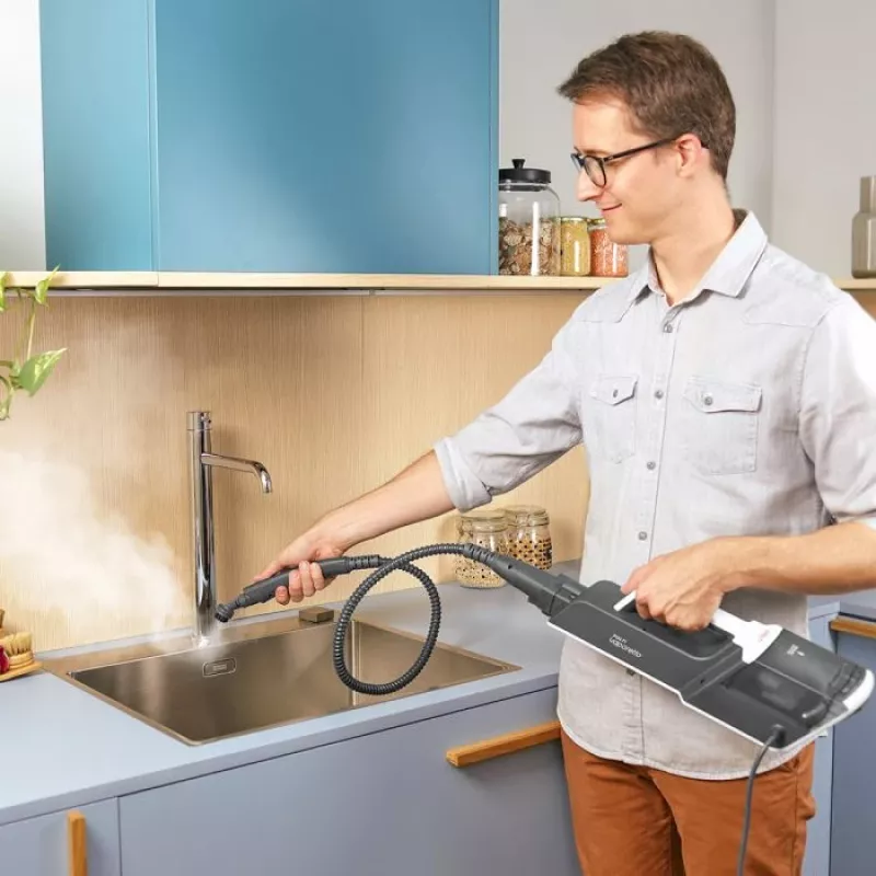 Polti Vaporetto SV610_Style pulitore a vapore 0,5 L 1500 W grigio, bianco